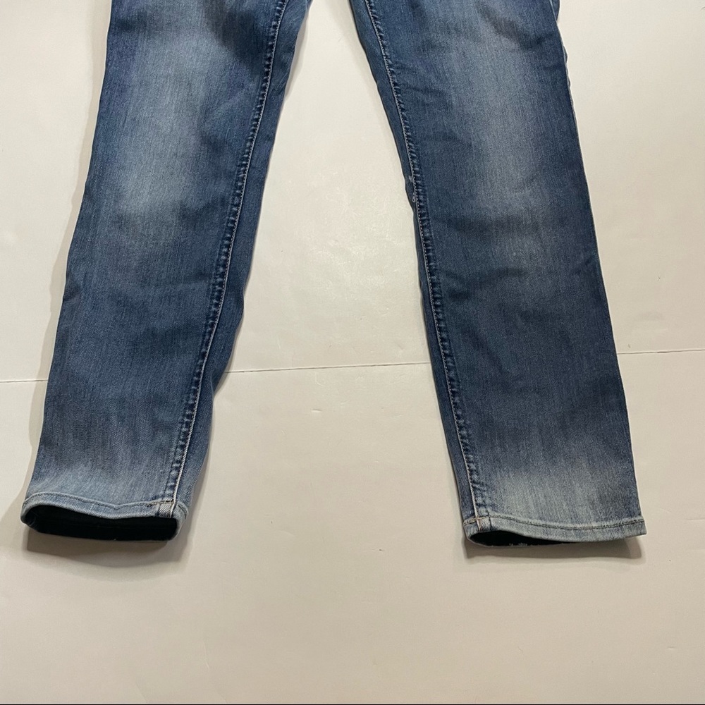 7 For All Mankind The Cropped Skinny Light Wash Casual Skinny Jeans Size 29 - Picture 5 of 11